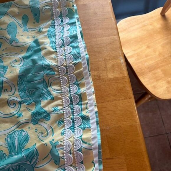 Lilly Pulitzer White Label Size 12  South Ocean Blvd Dress Strapless  EUC - Picture 3 of 7